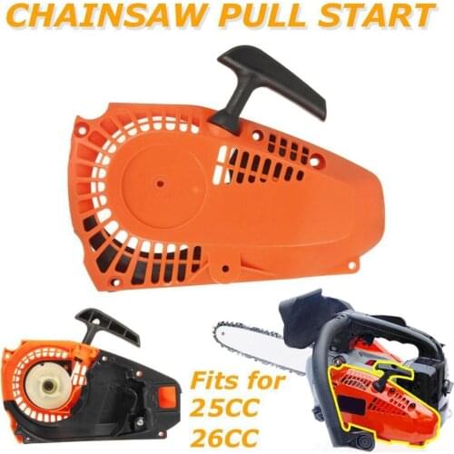 Top Handle Recoil Starter Pull Start For 25cc 26cc 2500 Chainsaw Engine Motor