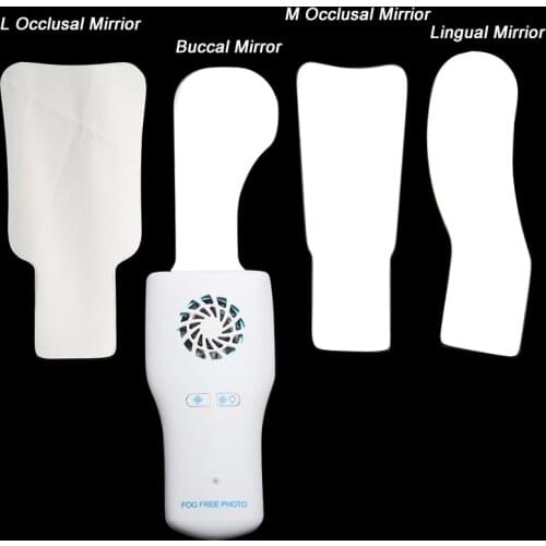 Dental oral photography mirrors LED fog free photo mirror occlusal Orthodontic Reflector Glass reflector Oral Dentist Mirrors