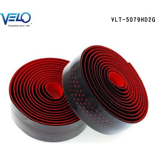 Velo VLT-5079HD2G Road Bike Bicycle Handlebar Tape Non-slip damping absorb sweat Cycling Handle bind Belt parts