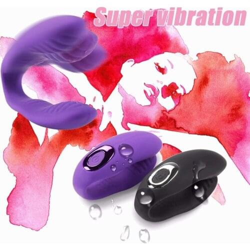 Vibrators for Women Clit U Shape Couple Sex Toys for Female Remote Control Vagina Masturbator Satisfyer G-Spot Clitoris Massager