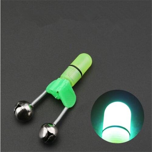 Waterproof Fish Bell Alarm Luminous Sea Fishing Feeder Carp Fishing Bite Alarms LED Accessories Luminous Electronic Signal Light