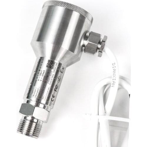 0-10V Microfused Silicon Oil Explosion Proof Pressure Transducers For Aggressive Chemicals