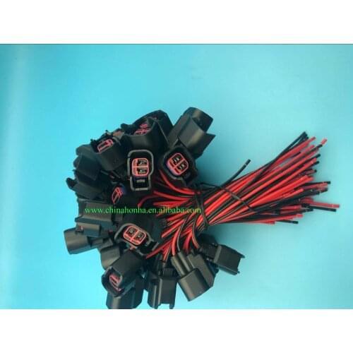 1/2/5/8/10/20/50/100 pcs Fuel Injector Connector Wiring Plugs Clips EV6 EV14 Fuel Injectors USCAR Connector Pigtail Cut&Splice