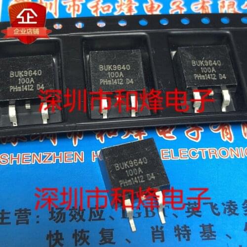 100% New&original BUK9640-100A TO-263 100V 39A