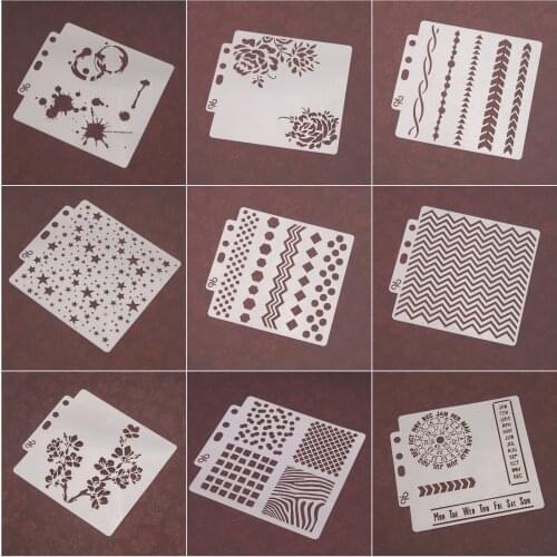 2/1pcs Plastic Rose Flower Star Spray Stencils Birtay Cake Mold Cake Stencil Spray Cookie Stencils Decoration