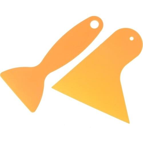 2pcs/set Bubble Free Car Window Vinyl Film Tint Sticker Scraper Applicator Tool Kit