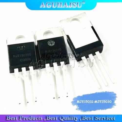 20PCS ( 10PCS MJE15030G + 10PCS MJE15031G ) MJE15031 MJE15030 TO-220 TO220