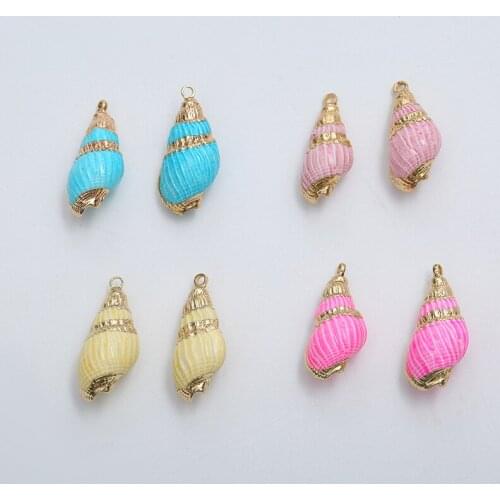 20pcs DIY Sea Shell Jewelry Accessories for Women Sea Shells Earrings Bracelet Necklace Jewelry Decor Fashion Bohemia