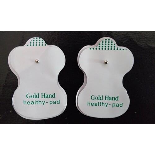 200pcs/lot NEW White Electrode Pads For Tens Acupuncture Digital Therapy Machine Slimming Massager JR-309 Massager Free Shipping