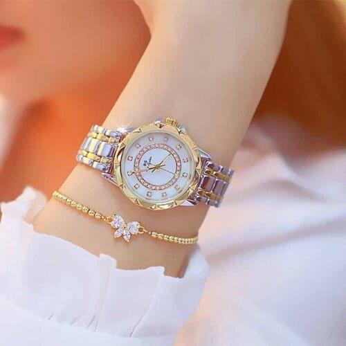 2019 Hot Sale Women Watches Simple Design Elegant Dress Quartz Watches Ladies Rhinestone Wristwatch Relogios Femininos