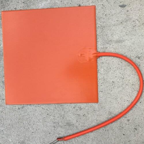450X450MM 220V 1000W With PSA NTC 100K Thermistor Heater Bed For 3D Printer Silicone Rubber Heating Pad