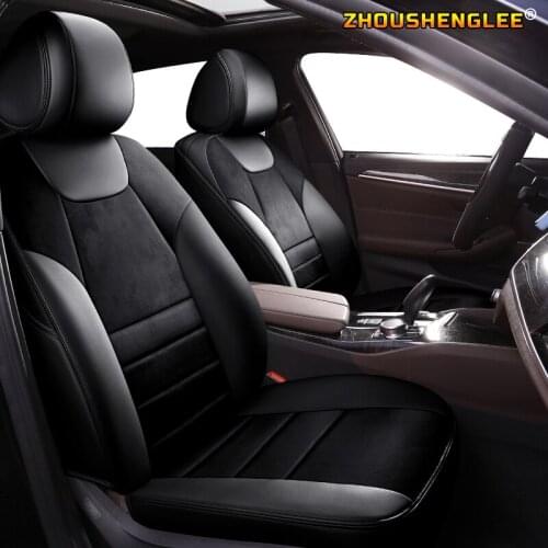 ZHOUSHENGLEE Custom Leather car seat covers For LYNK&CO 01 02 03 for MG 7 MG3 3SW 5 ZS GS GT 6 HS Automobiles Seat Covers