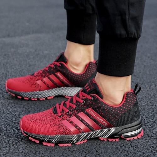 Cheap Mens Breathable Outdoor Sports Shoes Womens Lightweight Sports Shoes Comfortable Sports Training Shoes 5z