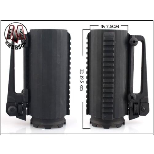 EMERSON Tactical teacup bear wine cup stainless steel drinking bottle mug black Hunting Gun Accessories