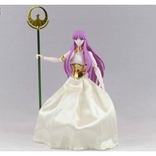 King Model Saint Seiya Myth Cloth Athena Saori Kido Wand Staves Parts Only Metal Armor Saint Accessories Action Figure Model Toy