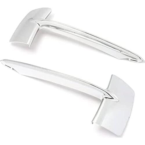 Chrome Front Bumper Grille Trim Molding 51117303114 for -BMW X5 F15 35I 35Ix 35Dx 40Ex 2014 2015 2016 2017