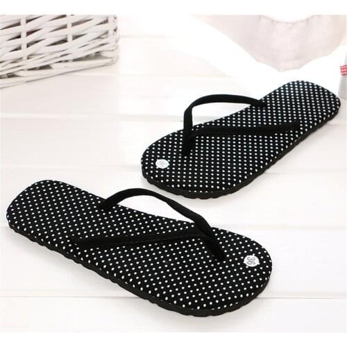 Summer Women Slippers High Quality Beach Sandals Non-slip Zapatos Hombre Casual Flip Flop Slippers Black Leopard Slippers