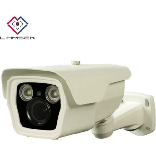 Lihmsek HD SDI 1080P CCTV Camera 2.0 Megapixel Outside Outdoor External IP66 Waterproof IR Bullet Camera with White Housing