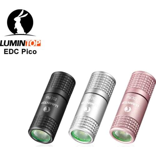 Lumintop EDC Pico USB flashlight pocket keychain flashlight 130Lumens 2 modes colorful cute torch good for girl or student