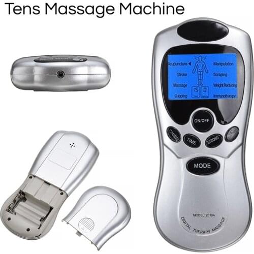Digital Therapy Massager Full Body Electric Herald Tens Acupuncture 8 Modes Massager Relaxation Machine for Back Shoulder Muscle