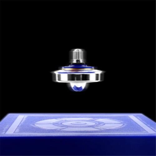 New Kids Magnetic Spinning Top Levitation Magic Gyro Gyroscope Suspended UFO Floating Levitating Classic Toy
