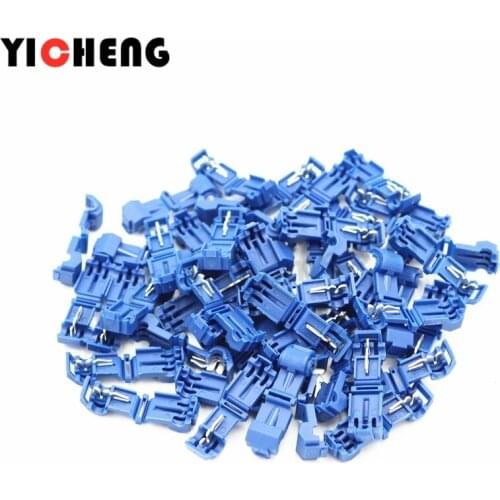 10pcs T-type quick connector crimp terminal cable convenient connector score lock quick connector T1 T2 T3