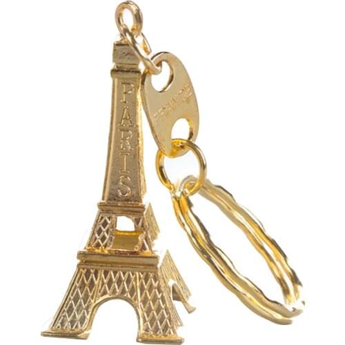 Retro Classic Eiffel Tower Keychain Souvenirs Key Chians Vintage Key Ring Holder Decoration Gifts