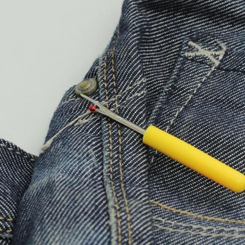 Sharp Stitches Removed Tool Safe Plastic Handle Craft Thread Cutter Seam Ripper Cross Stitch Sewing Tools SDF-SHIP