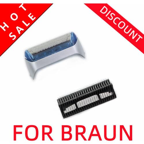 Replace Shaver Foil Frame and blade 20S for BRAUN Electric Razor 2000 Series CruZer 1 2 3 4 for 2615 2675 2775 2776 170 190