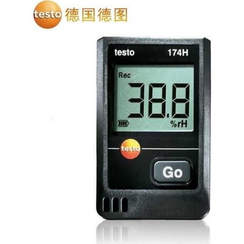 Testo 174H Thermometer Hygrometer Record Meter Storage Temperature -40 To +70°C High Data Temperature Humidity Recorder New