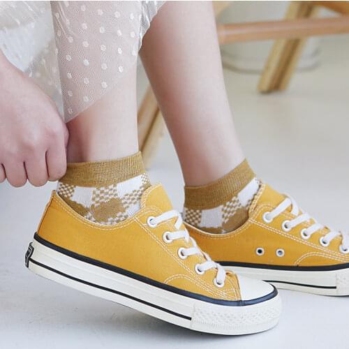 Korean fashion striped socks kawaii calcetines harajuku mujer skarpetki damskie women chaussette femme japan style cotton sock