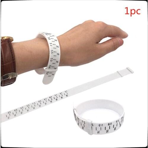 1Pcs Plastic Bracelet Finger Gauge Sizer Jewelry Measure Wrist Size Tool Jewellery Making Tools for Jewelers