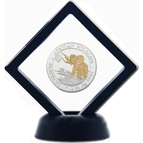 2016 African Wildlife Elephant Protect Wildlife Animals Commemorative 1OZ Silver coins W/ Plastic Frame