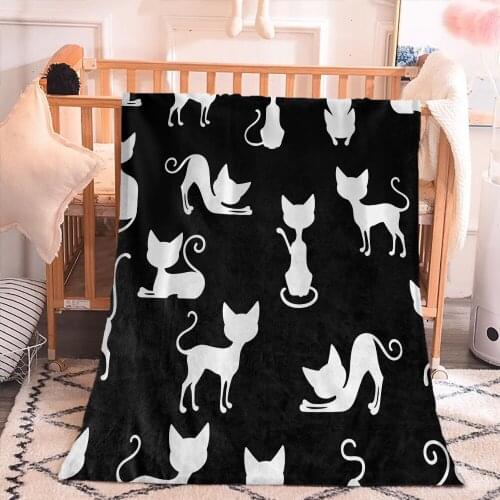 3D Print Cartoon Retro Style Customize Blanket Single Apartment Living Room Sofa Blanket Home Furniture Decoration Adult