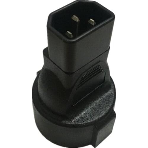 Power Plug Adapter, IEC 320 C13 Male to 3Pin European Female Power Adapter For PDU UPS