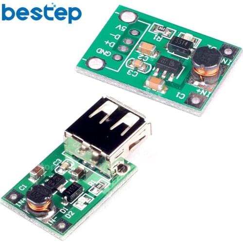 DC-DC Boost Converter Step-Up Module 1-5V to 5V Power Module 5V Output DC DC