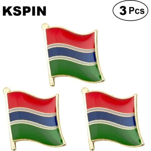 Gambia Lapel Pin Brooches Pins Flag badge Brooch Badges