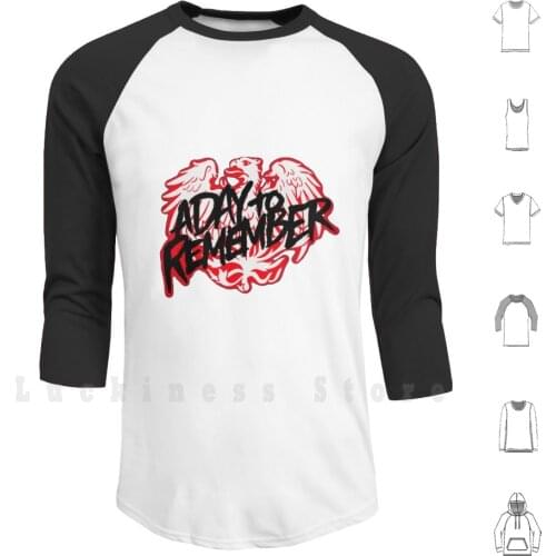 A Day To Remember Band Logo Hoodies Long Sleeve Adtr A Day To Remember Records Music Pop Punk Rock Hardrock Hard