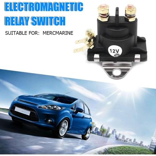 Classic Practical Multi-functional Marine Starter Tilt/Trim Relay Solenoid 12 Volt for Mercury Mercruiser 89-96158T