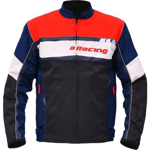 Winter Men Team Motorcycle jacket Automotive Moto Race For Honda Motorsport MTB Bike Motocross Red Black Jackets Off-Road Jacket