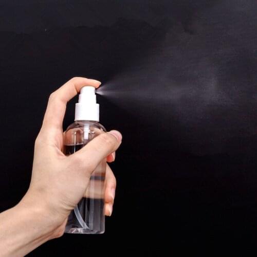 30/50/100ml Refillable Bottles Empty Spray Bottle Portable Travel Container Transparent Plastic Perfume Bottle spray Atomizer