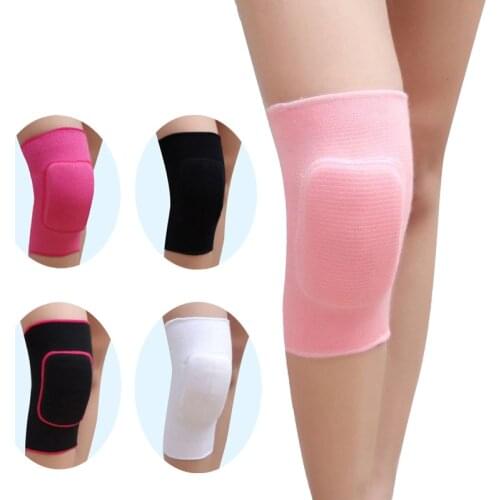 2Pcs Nylon Football Volleyball Soccer Knee Pads Cycling Knee Support Yoga Basketball Training Protection Dance Knee Pads Kids