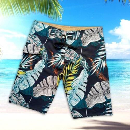 Polyester Useful Tear Resistant Durable Seaside Swim Trunks Wear Resistant Swim Trunks Comfortable Men Fashion Accessory