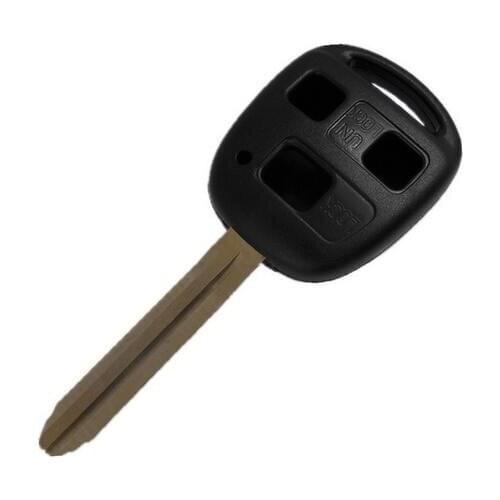 3 Buttons Replacement Remote Key Shell Case For Toyota Prado Camry Lexus With TOY43 Blade Fob Key Cover 20PCS/lot