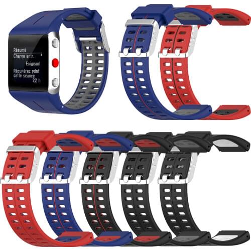 Watch Band Replacement Wearing Accessories Silicone Outdoor Shopping for Polar V800 GPS Smart Bracelet Wrist Strap