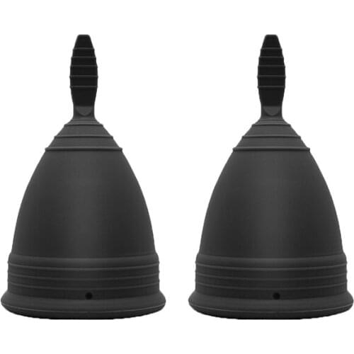 Upgraded Silicone Menstrual Cup Lady Period Cup Medical Grade Silicone Feminine Hygiene Copa Menstrual Reusable Menstrual Cup