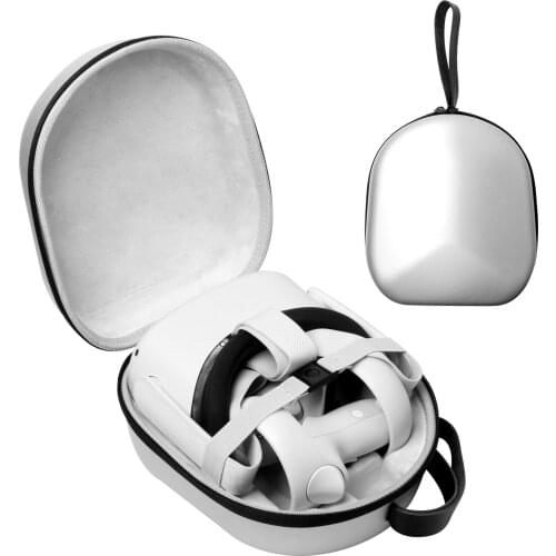 Hard Carrying Case for Oculus Quest 2 Headset and Touch Controller Accessories