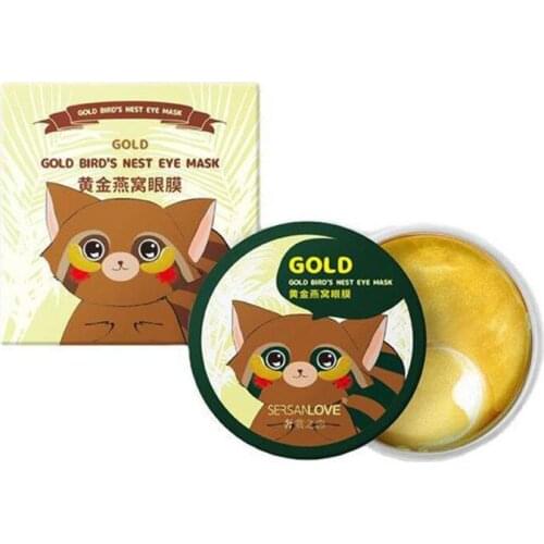 60Pcs Crystal Collagen Gold Eye Mask Anti-Aging Dark Circles Acne Beauty Patches For Eye Skin Care Korean Cosmetics