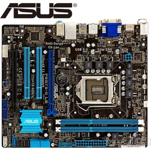 Asus P8B75-M LE Desktop Motherboard B75 Socket LGA 1155 i3 i5 i7 DDR3 16G UEFI BIOS Original Used uATX Mainboard On Sale