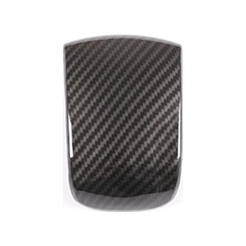 Carbon Fiber ABS Auto Central Control Armrest Decorative Cover For Mercedes Benz GLE GLS Class W167 X167 2020 Car Accessories